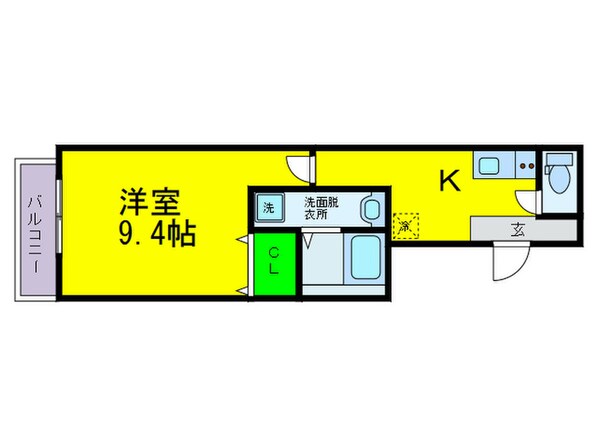 フジパレス東粉浜の物件間取画像